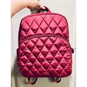Vera Bradley Ultralight Cabernet Backpack